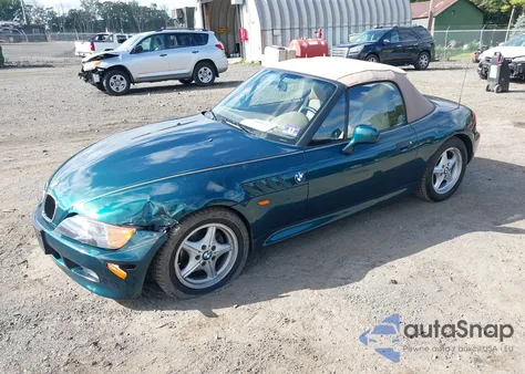 1996 BMW Z3 1.9 из США, поврежденный, VIN 4USCH7325TLB76067
